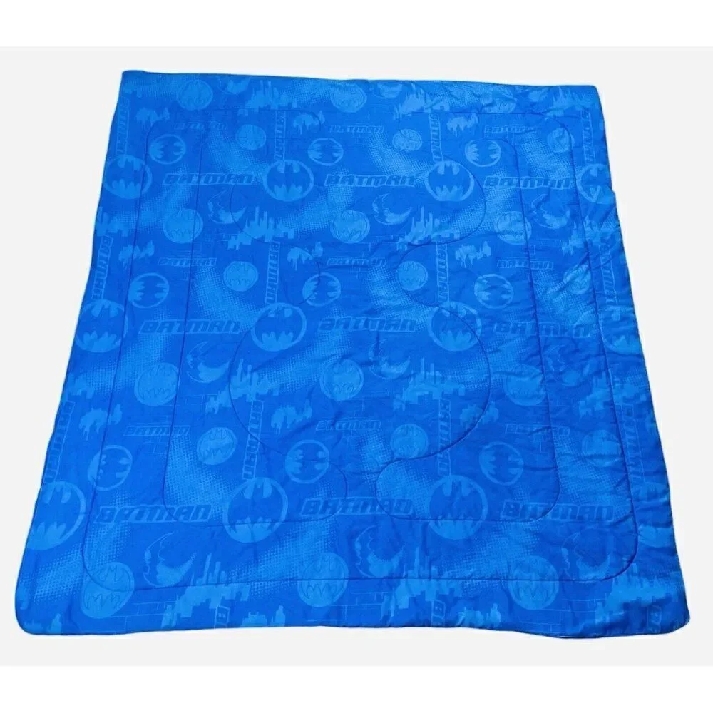 RARE Batman The Brave and The Bold Comforter TWIN 84 x 74 Quilt Bed Topper Heavy